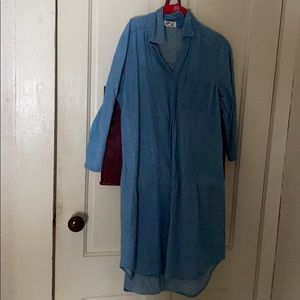 A size small Jean dress